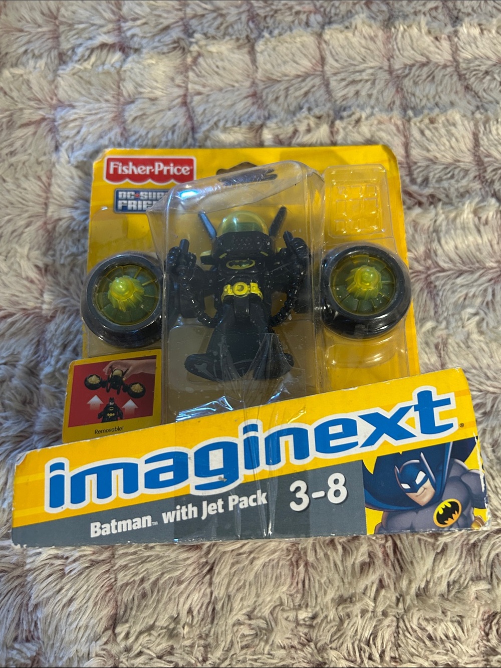 Fisher-Price Imaginext Batman Jetpack Figure - Black & Yellow